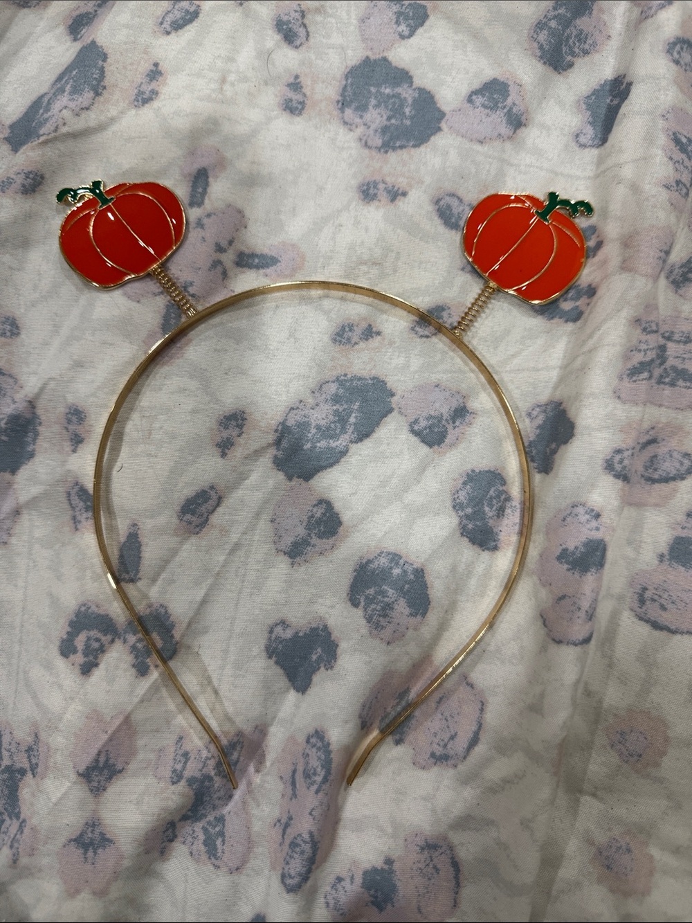 Women’s Pumpkin Headband - Orange Halloween Accessory